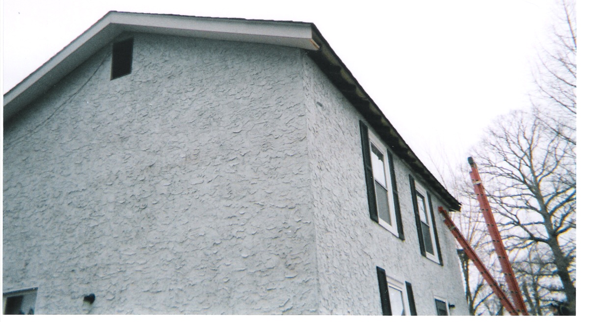 Exterior wood rot repair